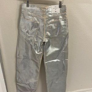 Zara Metallic Jeans